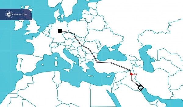 قرار گرفتن اقلیم کردستان در امتداد یک مسیر بازرگانی بین‌المللی